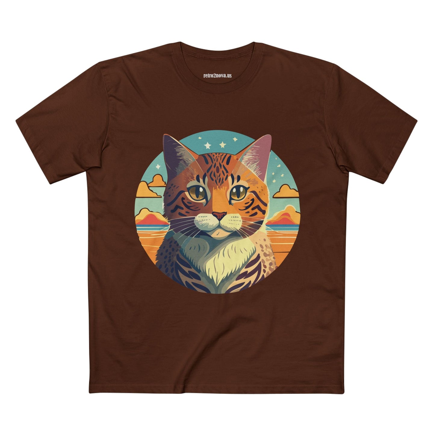 Unisex Premium Cotton Tee With Original Cat Art Design Animal Shirt For Cat Lovers Comfortable Breathable Everyday Wear