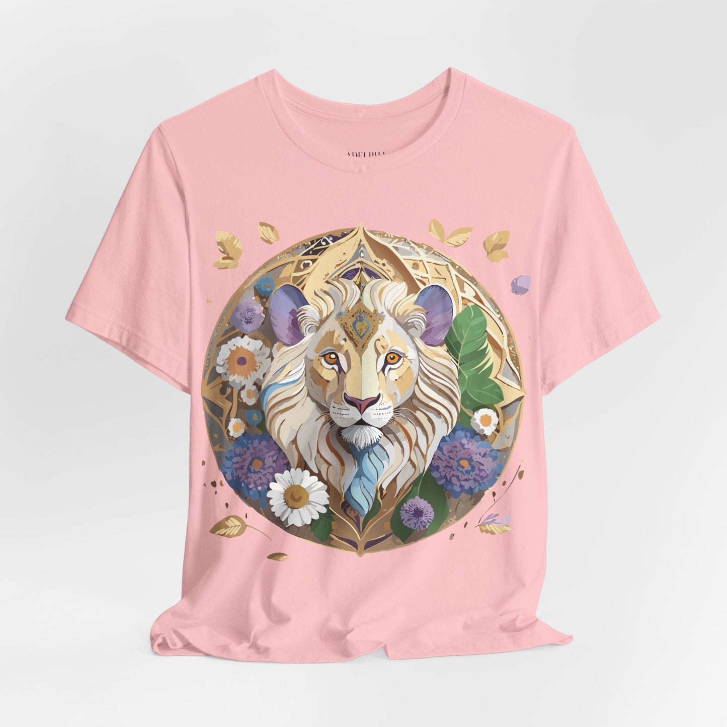 Adelpha Graphic Tee Unisex Medallion Shirt Vintage Inspired Art Design Short Sleeve