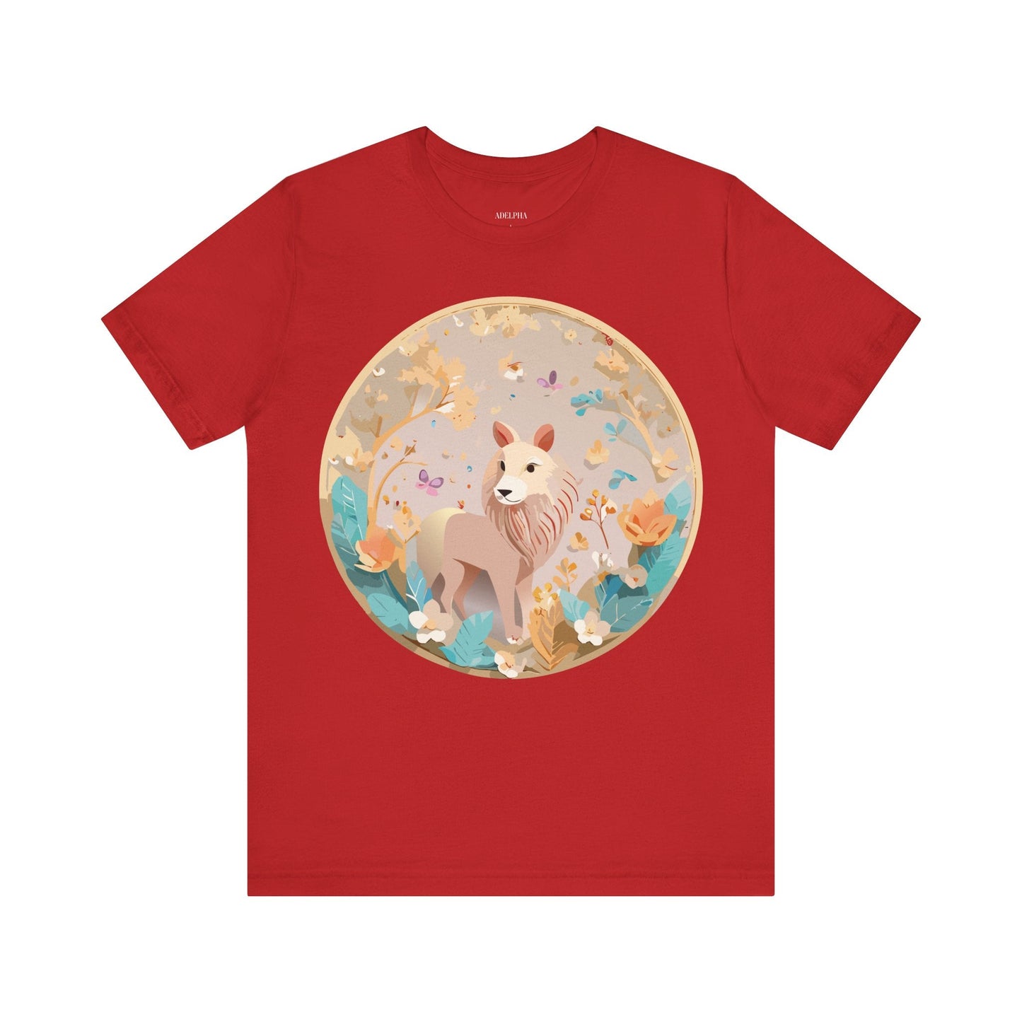 Unisex Graphic Tee With Original Vintage Inspired Art By Adelpha Premium Short Sleeve Casual Shirt