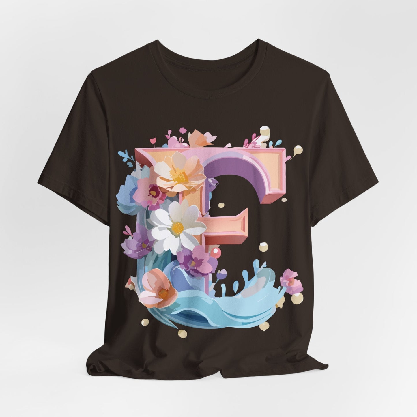 Unisex Letter E Graphic T Shirt By Adelpha Vintage Inspired Artwork Tee For Everyday Wear