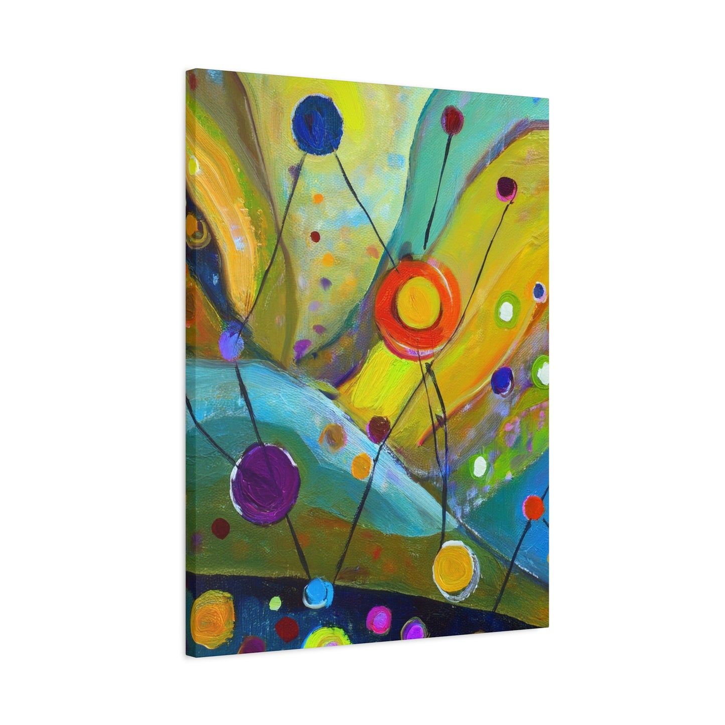 Abstract Oil Painting Print Canvas 20x24,20x30,24x30 24x32,24x36,30x40 32x48,36x48,40x60 Pine-Wood Inner Frame ABS-129