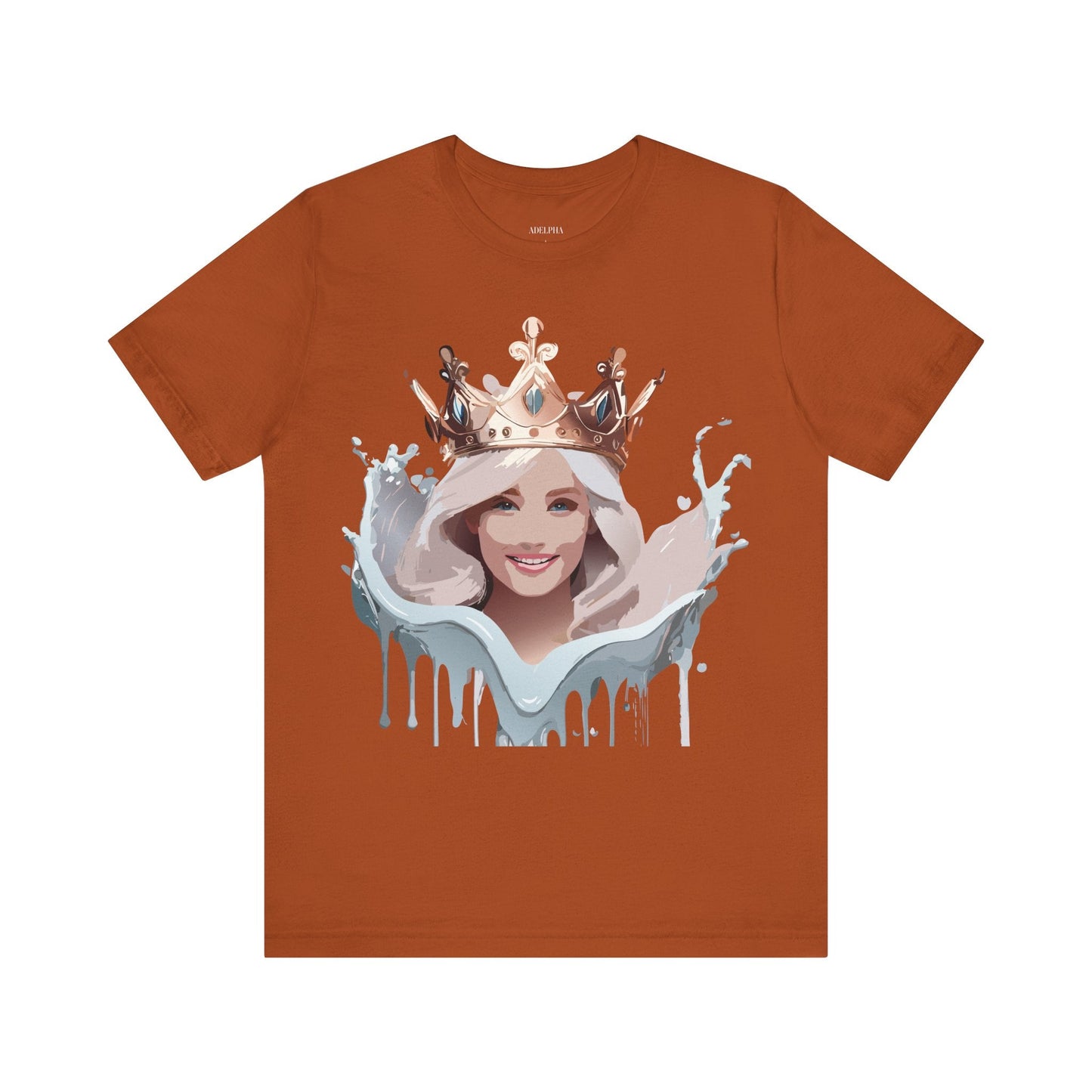 Queen Graphic T Shirt Unisex Vintage Art Tee From Adelpha With Original Artwork Details