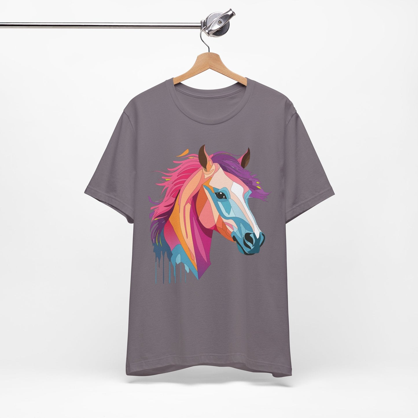 Unisex Animal Shirt Art Design Short Sleeve With Wild Animals Graphic Print Comfort Tee