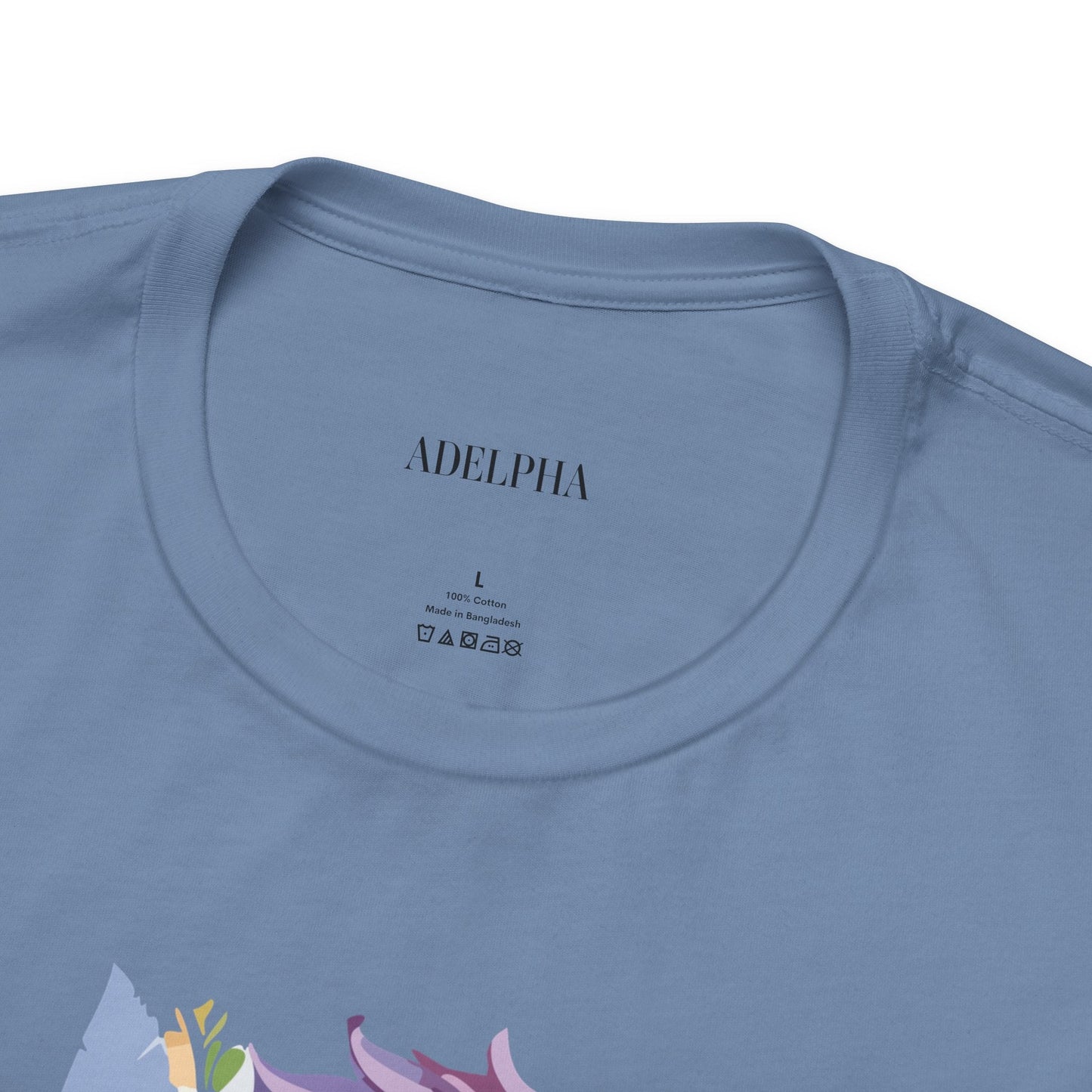 Lion Graphic Tee Unisex Short Sleeve Art Design From Adelpha Premium Vintage Inspired Tee