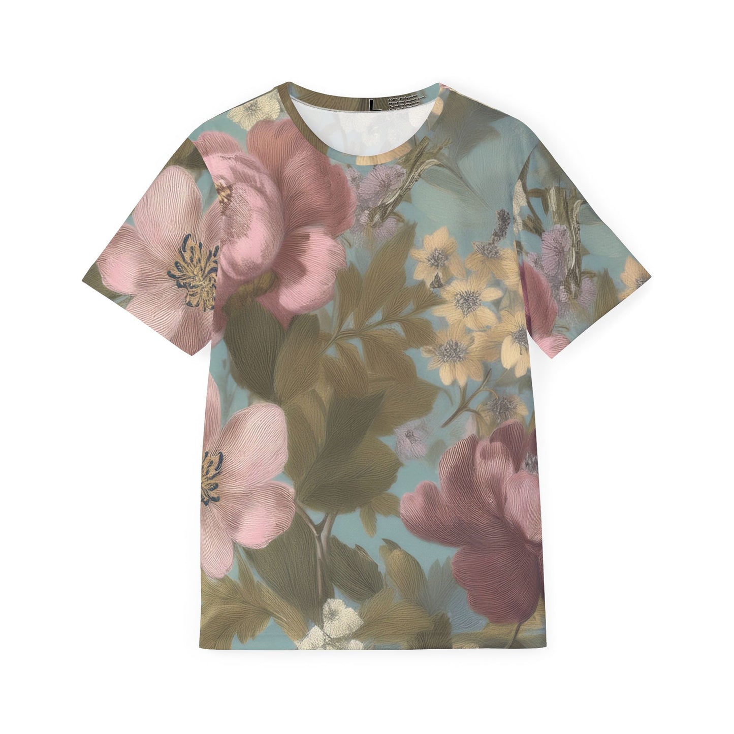 Unisex Floral Shirt, Floral Tee Shirt