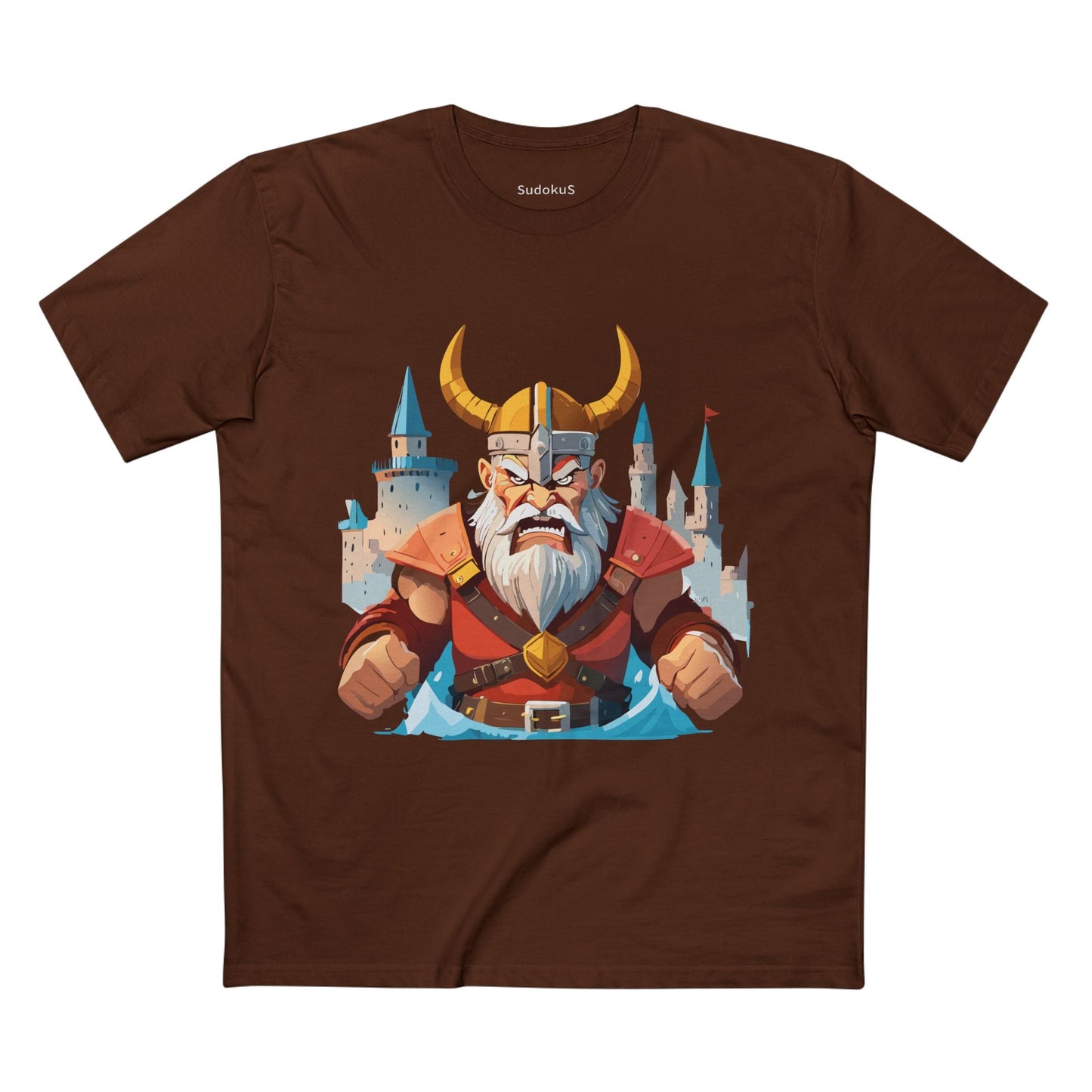 Viking Graphic Unisex 100 Cotton Staple Tee 15