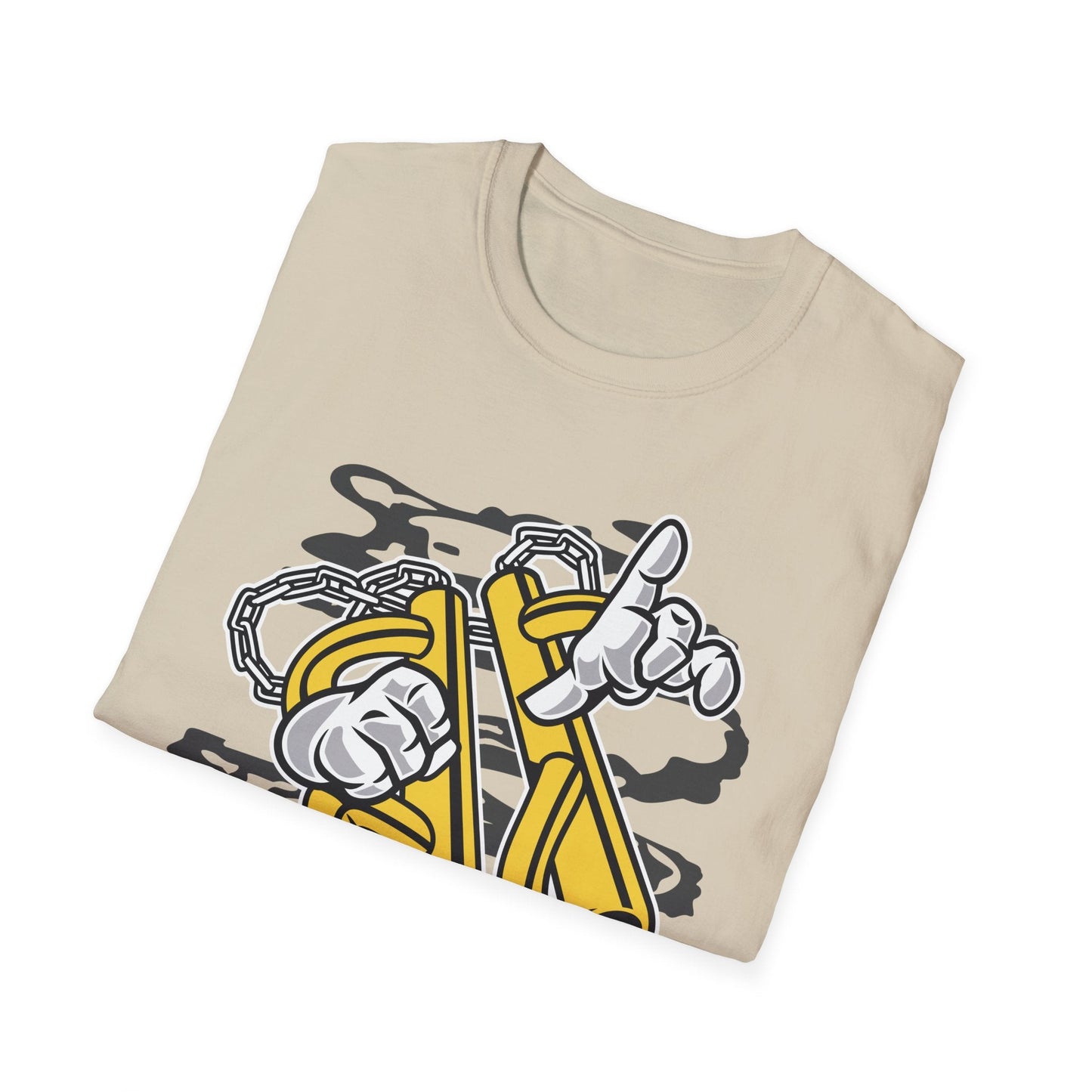 Cartoon T Shirt Animation T Shirt Funny Tee Unisex Softstyle 100 Percent Cotton 64000