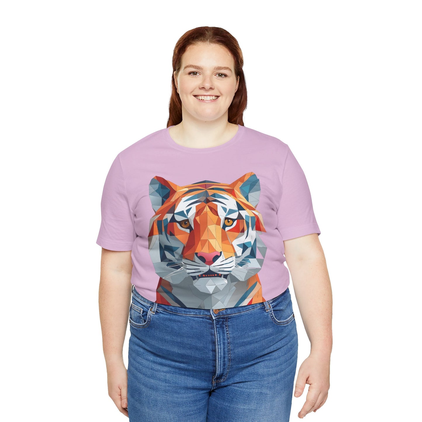 Unisex Animal Shirt With Art Design And Wildlife Theme Short Sleeve Tee For Everyday Wear