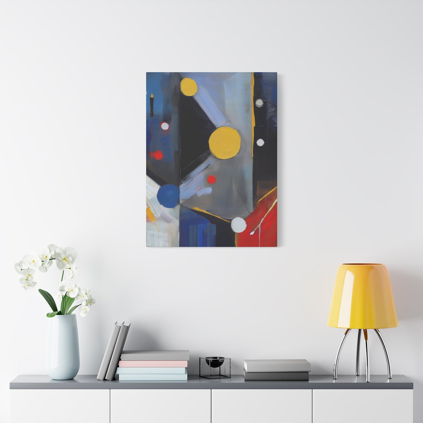 Abstract Oil Painting Print Canvas 20x24,20x30,24x30 24x32,24x36,30x40 32x48,36x48,40x60 Pine-Wood Inner Frame ABS-163