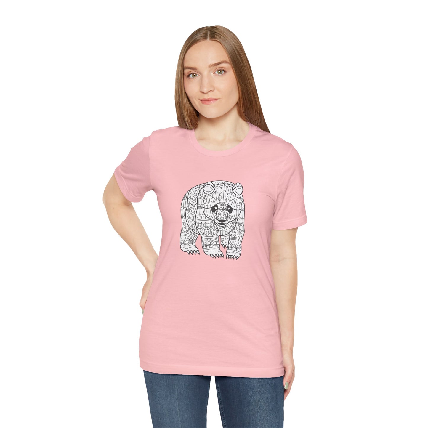 Unisex Tee Shirt with animals Print