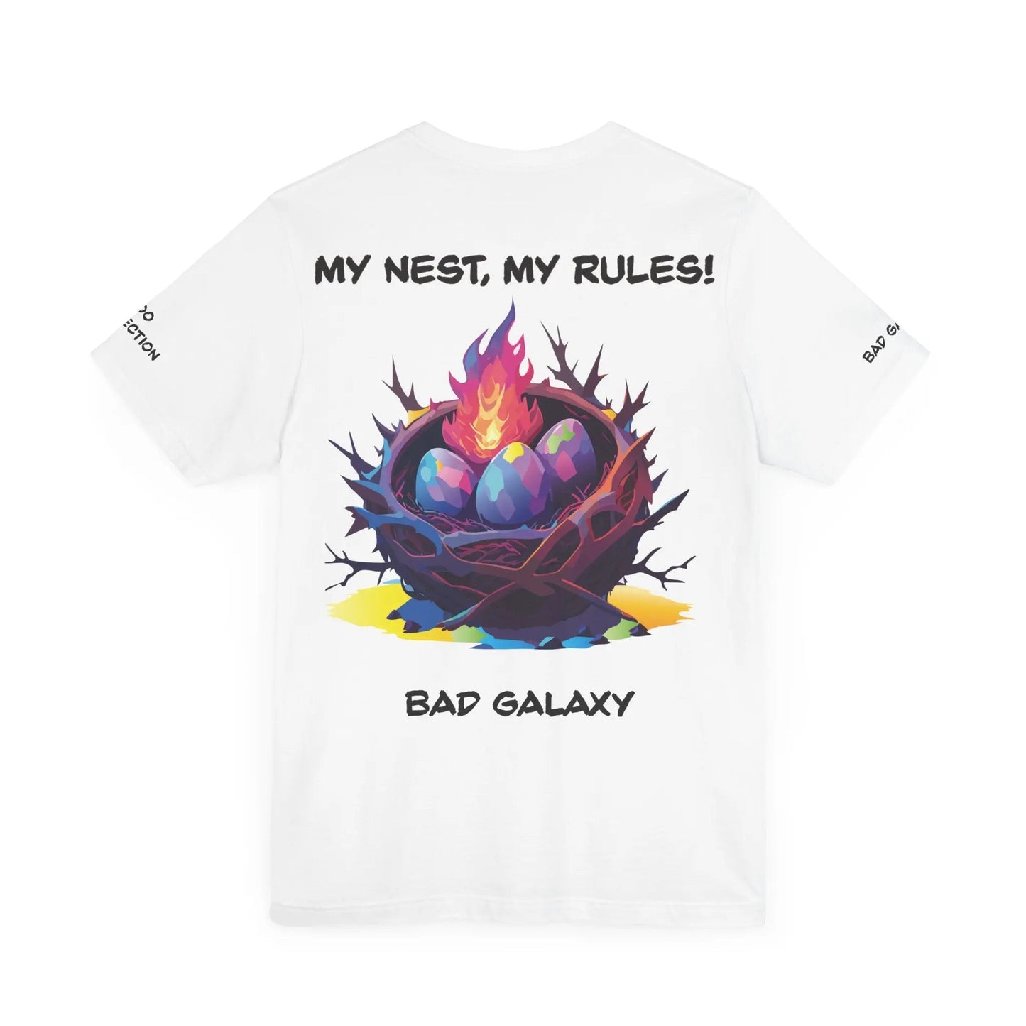 Animal T Shirt Bad Galaxy Made To Order 100 Percent Cotton Eco Friendly Non Toxic Inks USA