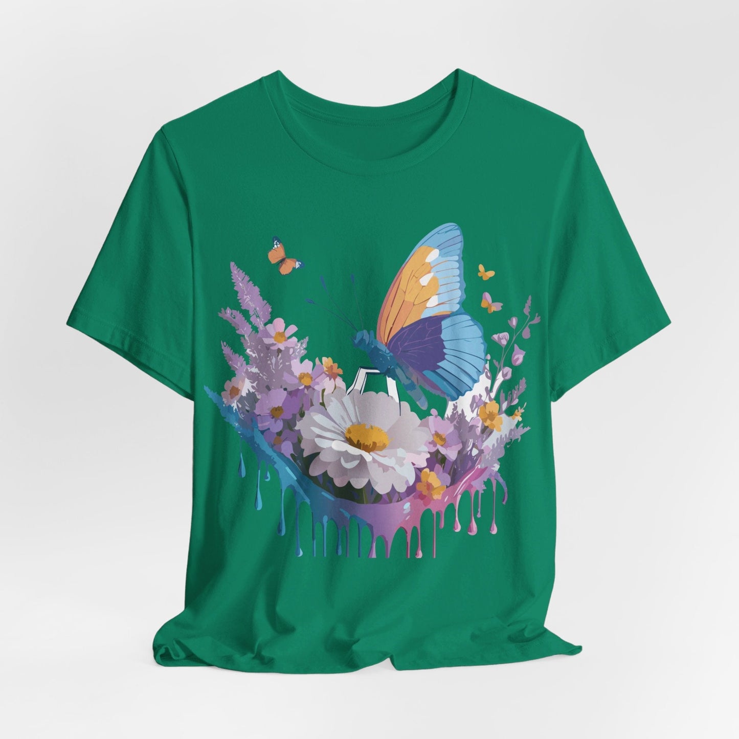 Adelpha Vintage Inspired Graphic Tee Unisex Short Sleeve Shirt