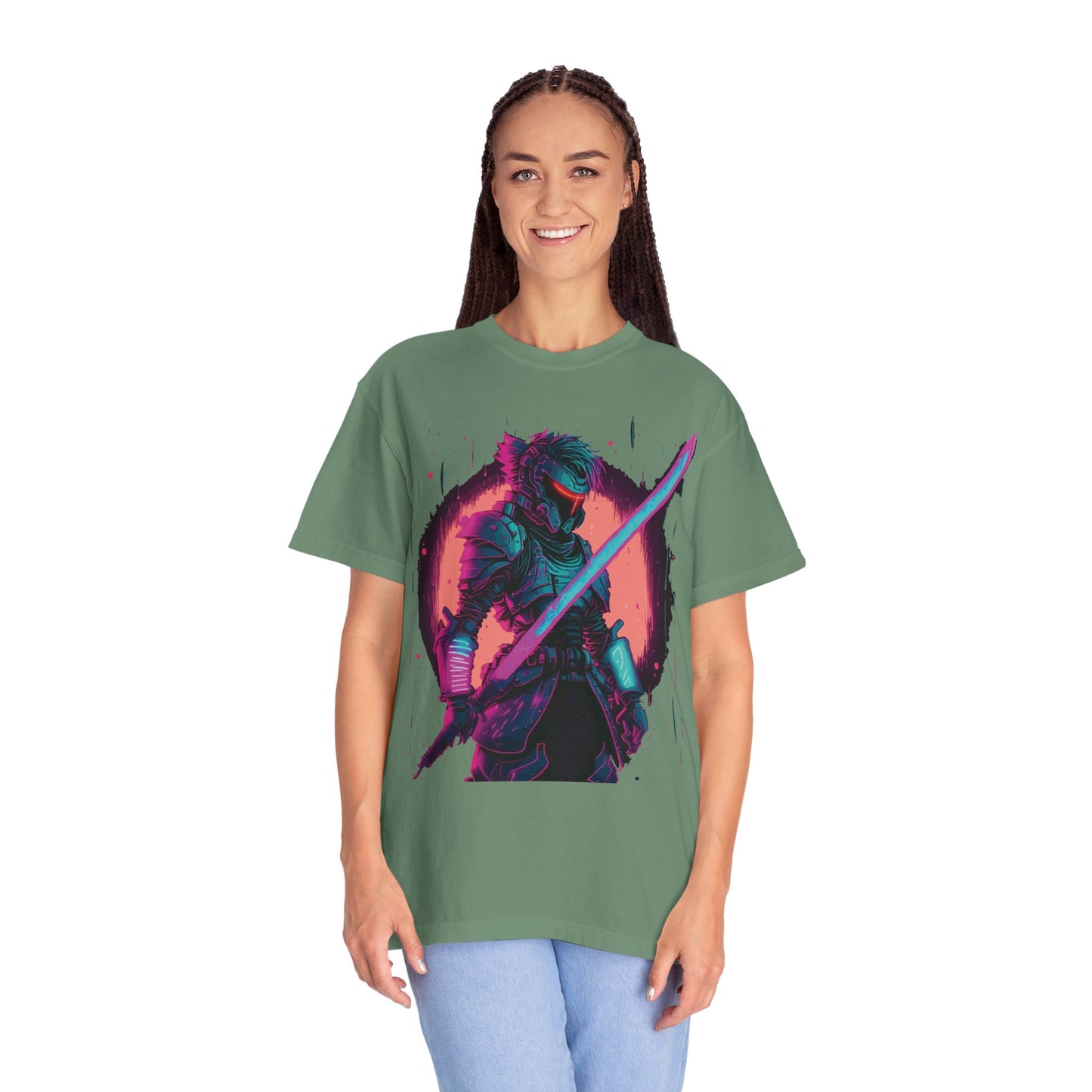 Unisex T-shirt with Knight in Armor