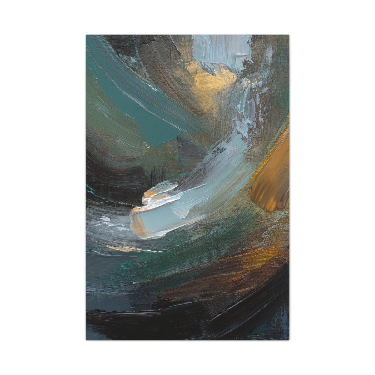 Abstract Oil Painting Print Canvas 20x24,20x30,24x30 24x32,24x36,30x40 32x48,36x48,40x60 Pine-Wood Inner Frame ABS-79
