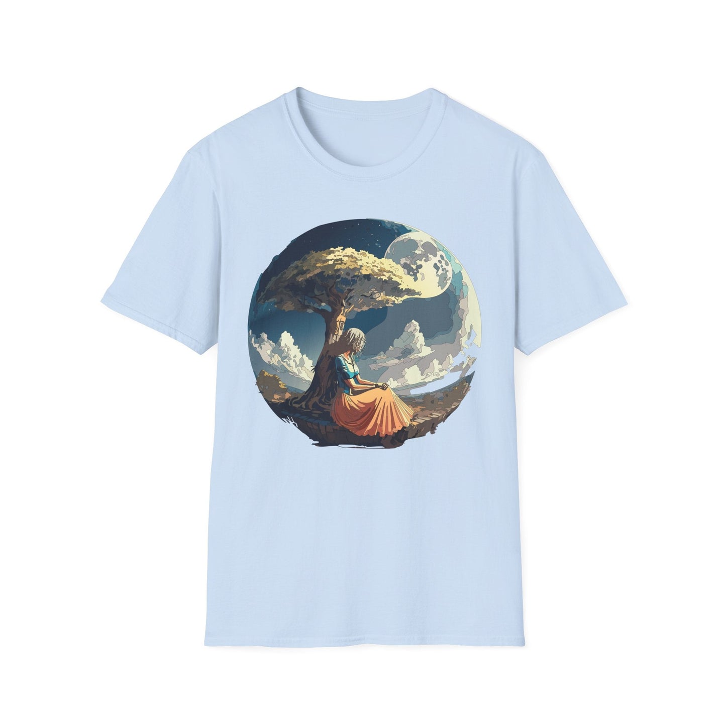 Unisex Graphic T Shirt Art Design Tee Softstyle 64000 Ring Spun Cotton Comfortable