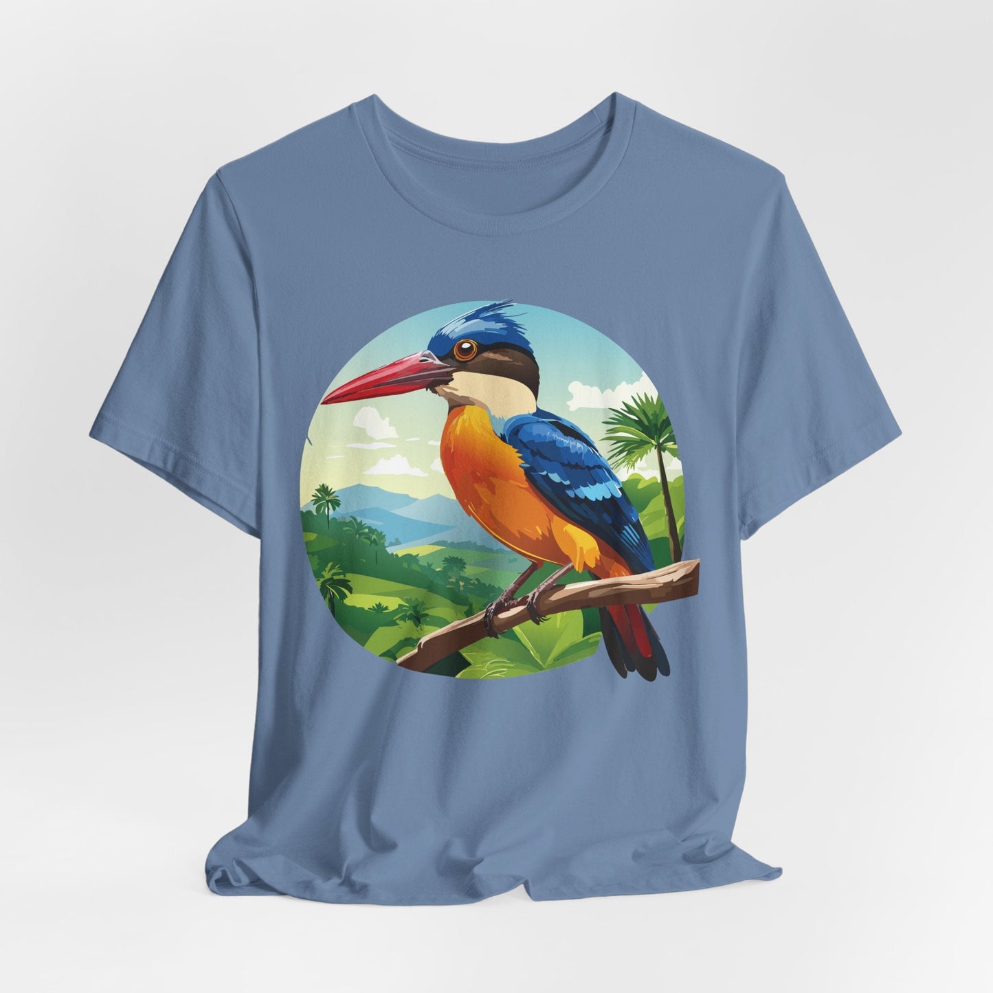 Unisex Animal Shirt With Art Design Featuring Wild Animals Jersey Short Sleeve Tee