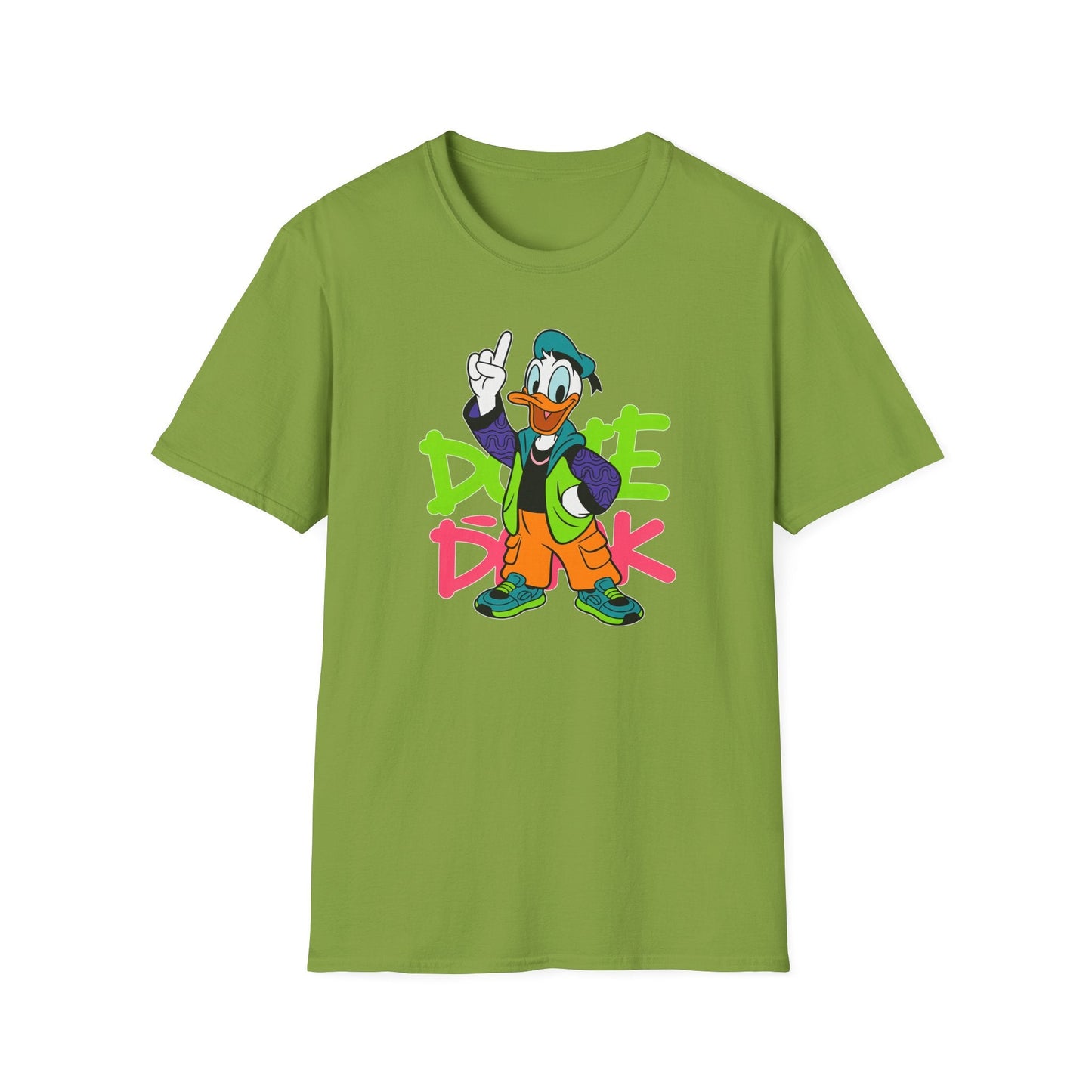 Unisex Cartoon T Shirt Animation Graphic Tee Funny Animals Softstyle 100 Percent Ring Spun Cotton
