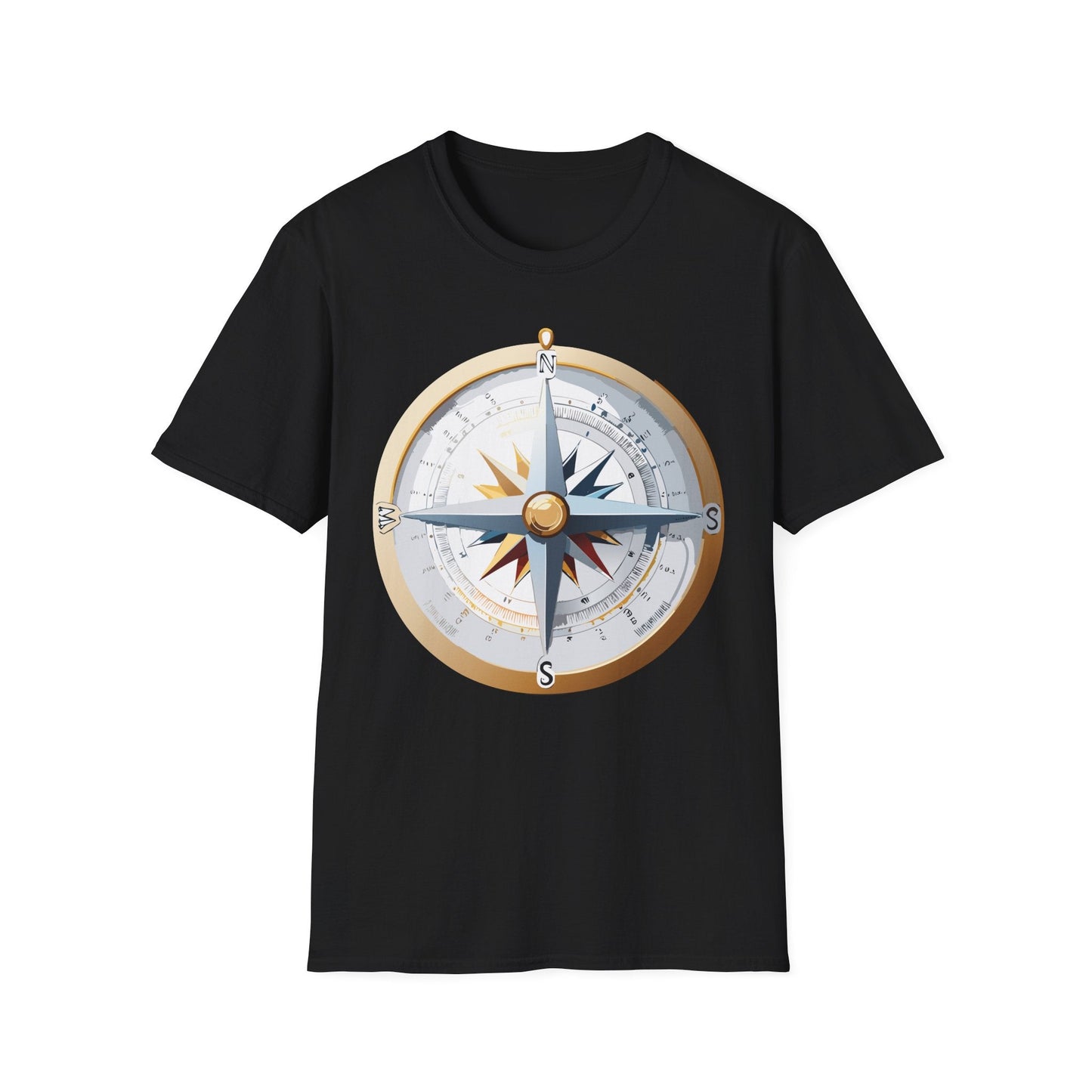 Compass Navigator Graphic Tee Unisex 100 Cotton 12