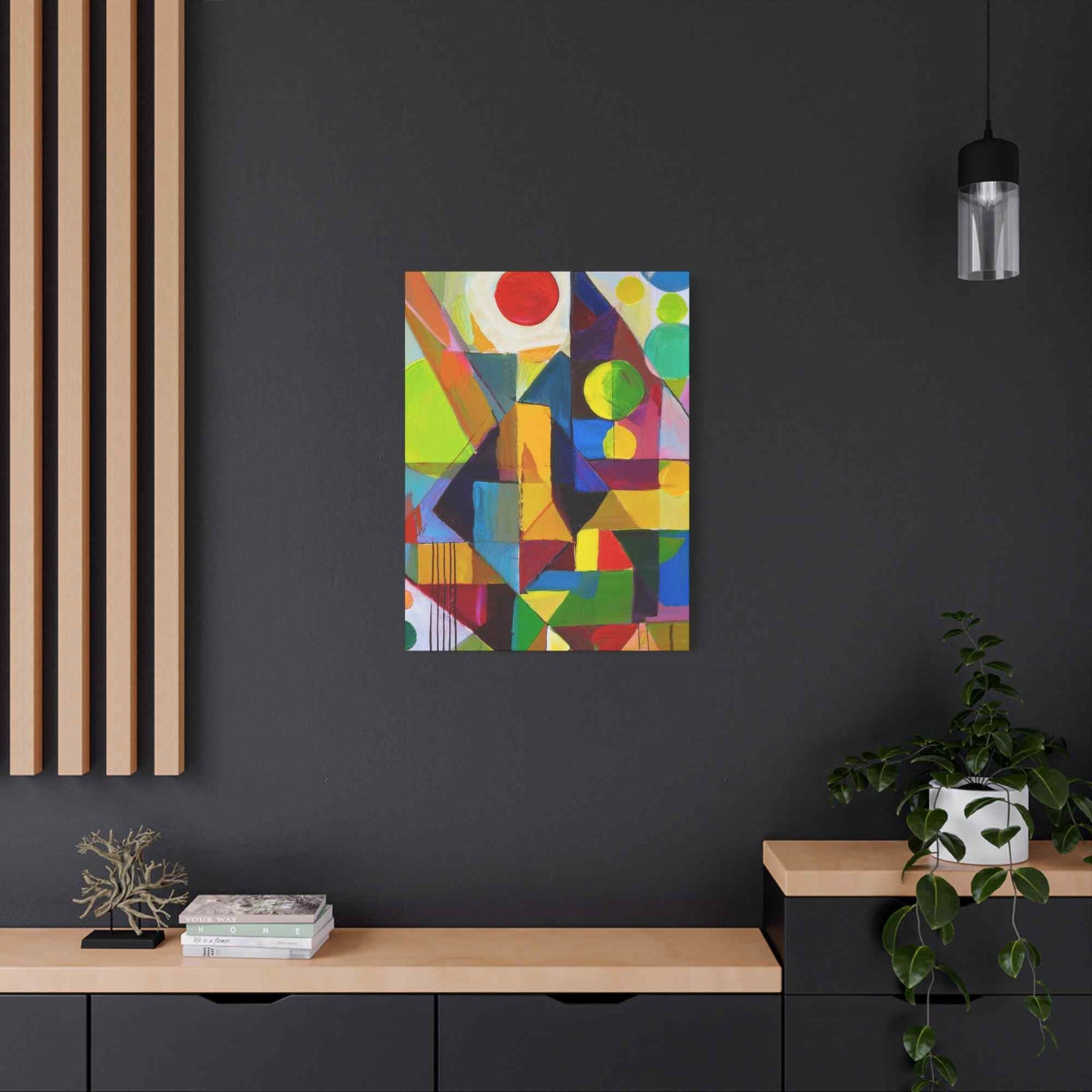 Abstract Painting Print Canvas 20x24,20x30,24x30, 24x32,24x36,30x40, 32x48,36x48,40x60 Pine-Wood Inner Frame ABS-6