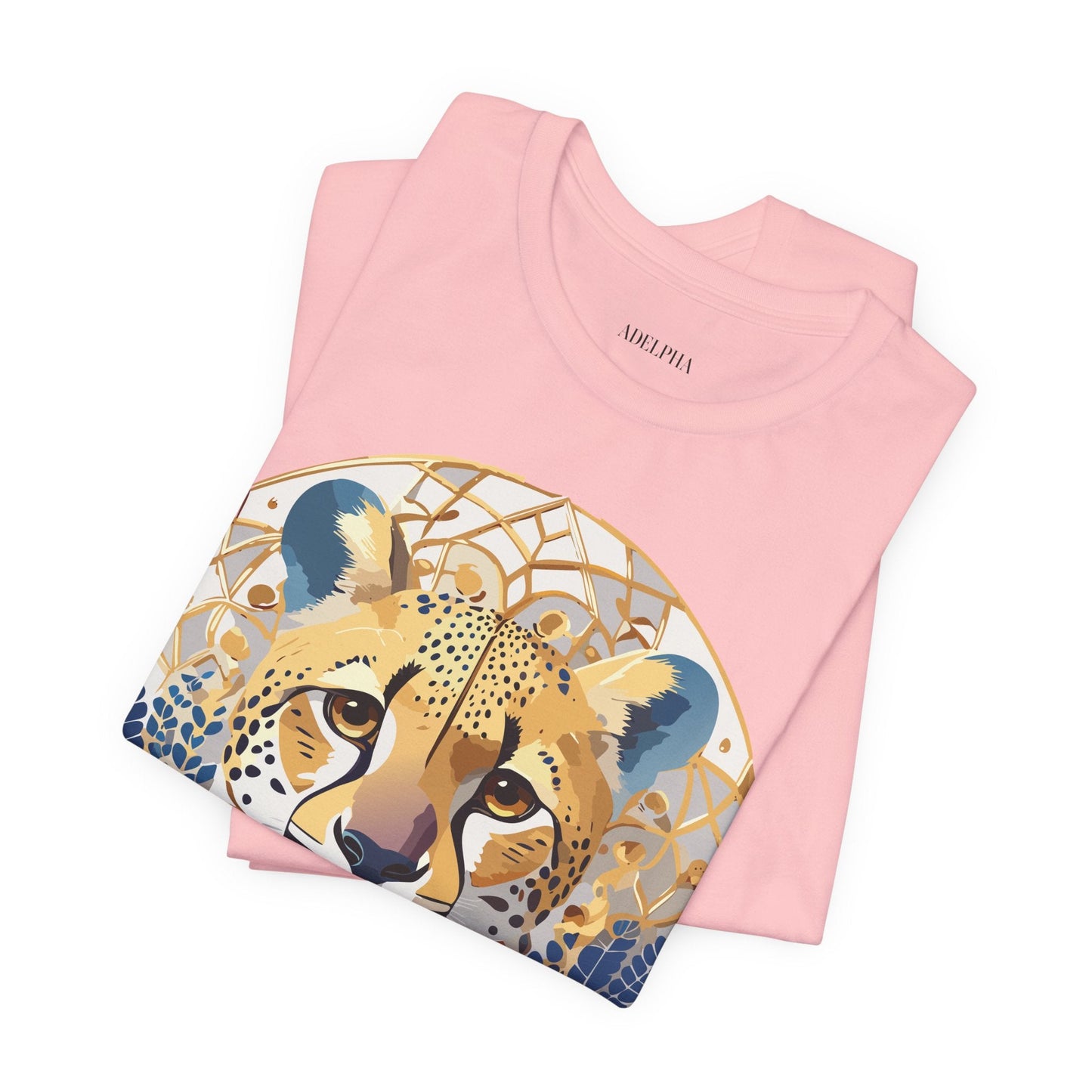 Medallion Graphic Unisex 100 Cotton Vintage Animal Medal Artwork Tee 53