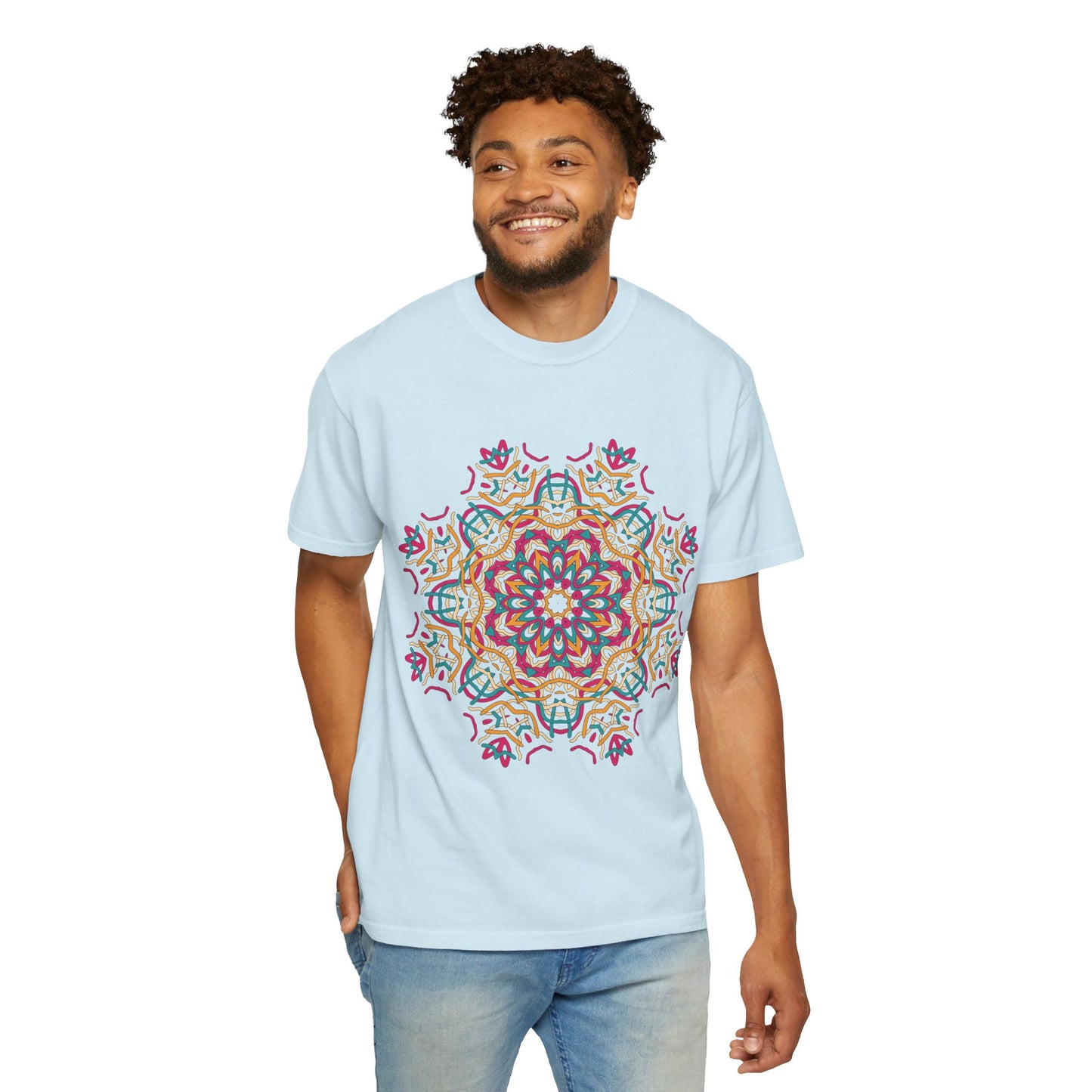 Unisex T-shirt with abstract print