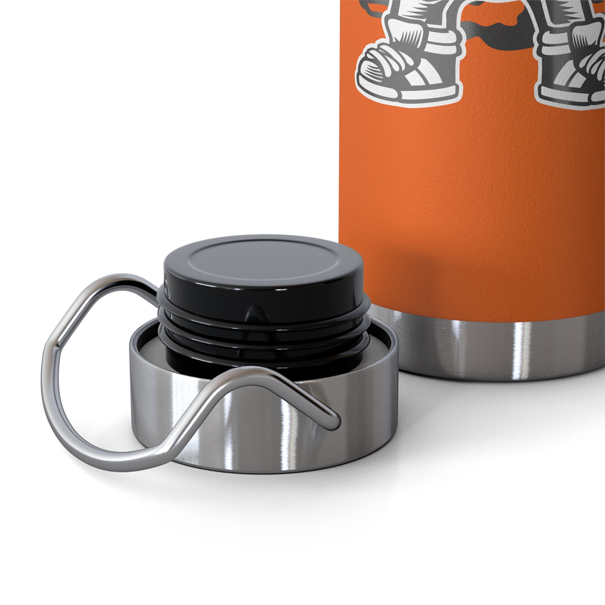 22oz Copper Insulated Water Bottle with Cartoon Design - CV20