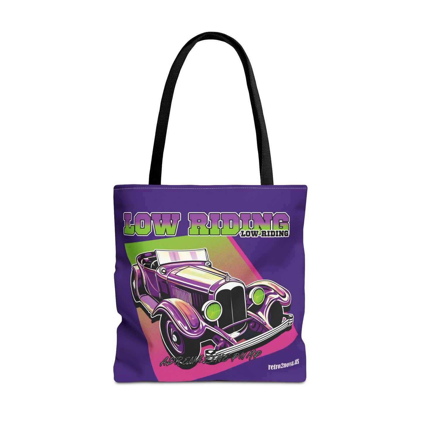 Canvas Tote Bag Classic Vintage Car Design Durable Everyday Carry For Work And Travel