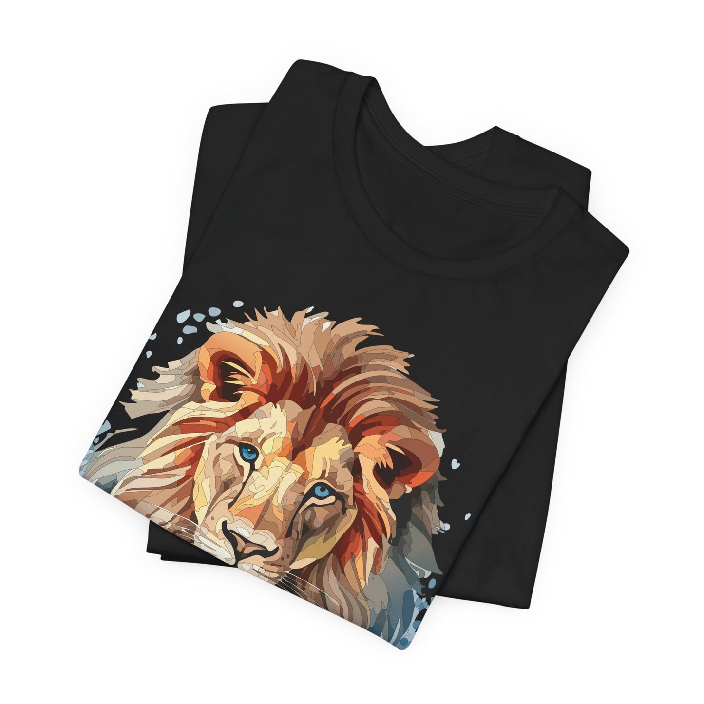 Lion Shirt, Animal Shirt, T-Shirt with Lion, Art Design Tee, Animal Tees, Safari T-Shirt 12