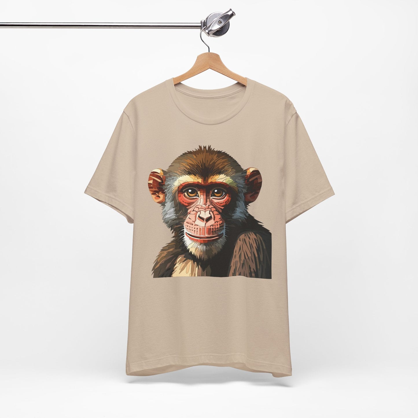 Unisex Animal Tee Shirt With Art Design Wildlife Graphic Gildan Softstyle 64000 Shirt