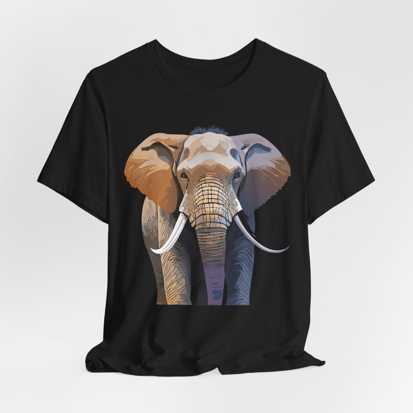 Unisex Animal Art Design Tee Shirt With Wildlife Animals Short Sleeve Everyday Comfort