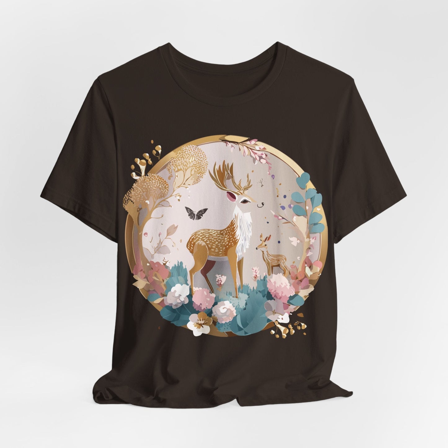 Medallion Graphic T Shirt Unisex Adelpha Vintage Inspired Artwork Short Sleeve Tee