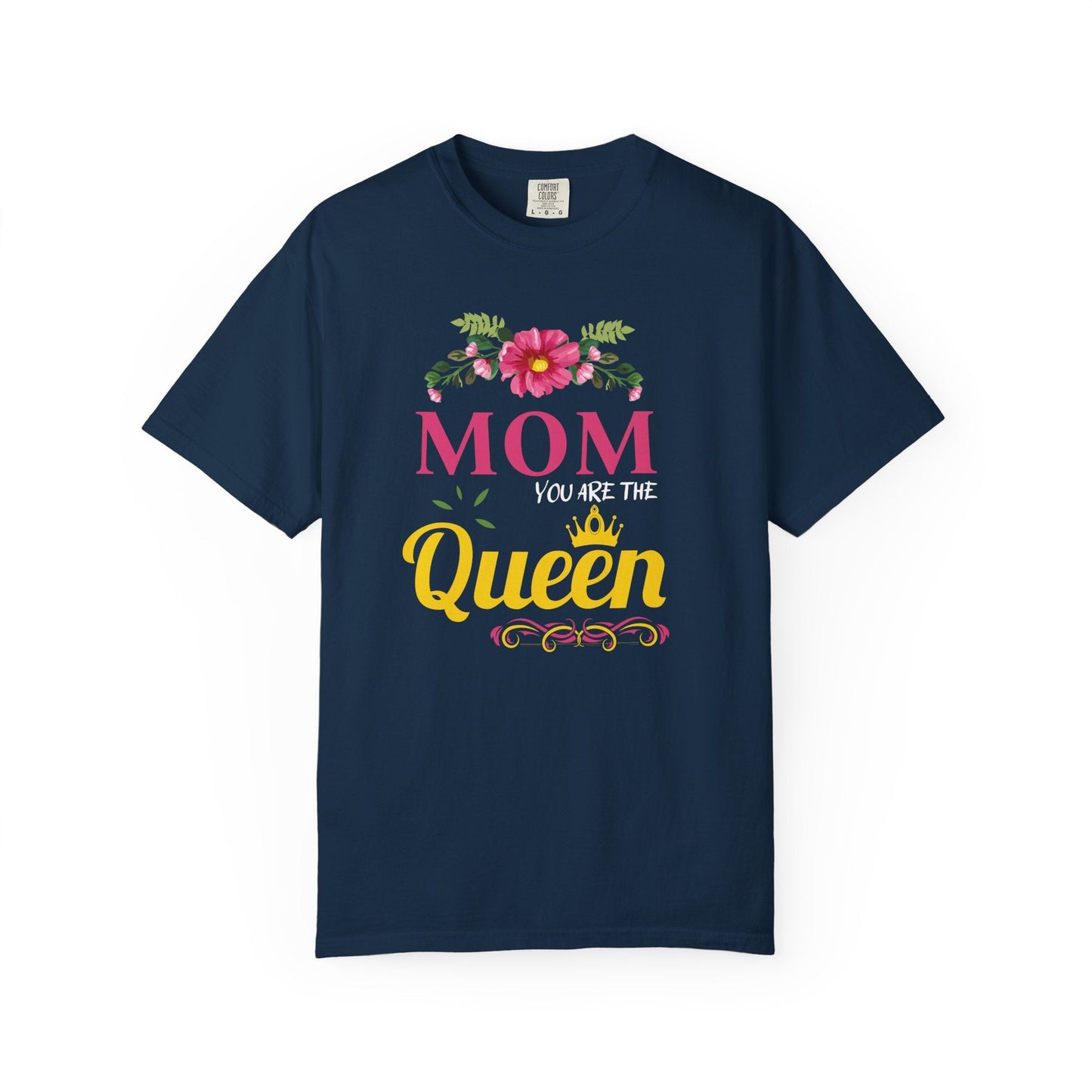 Mom T-shirt Mother's Day Mama Tee Unisex Comfort Colors Garment-Dyed Cotton h13
