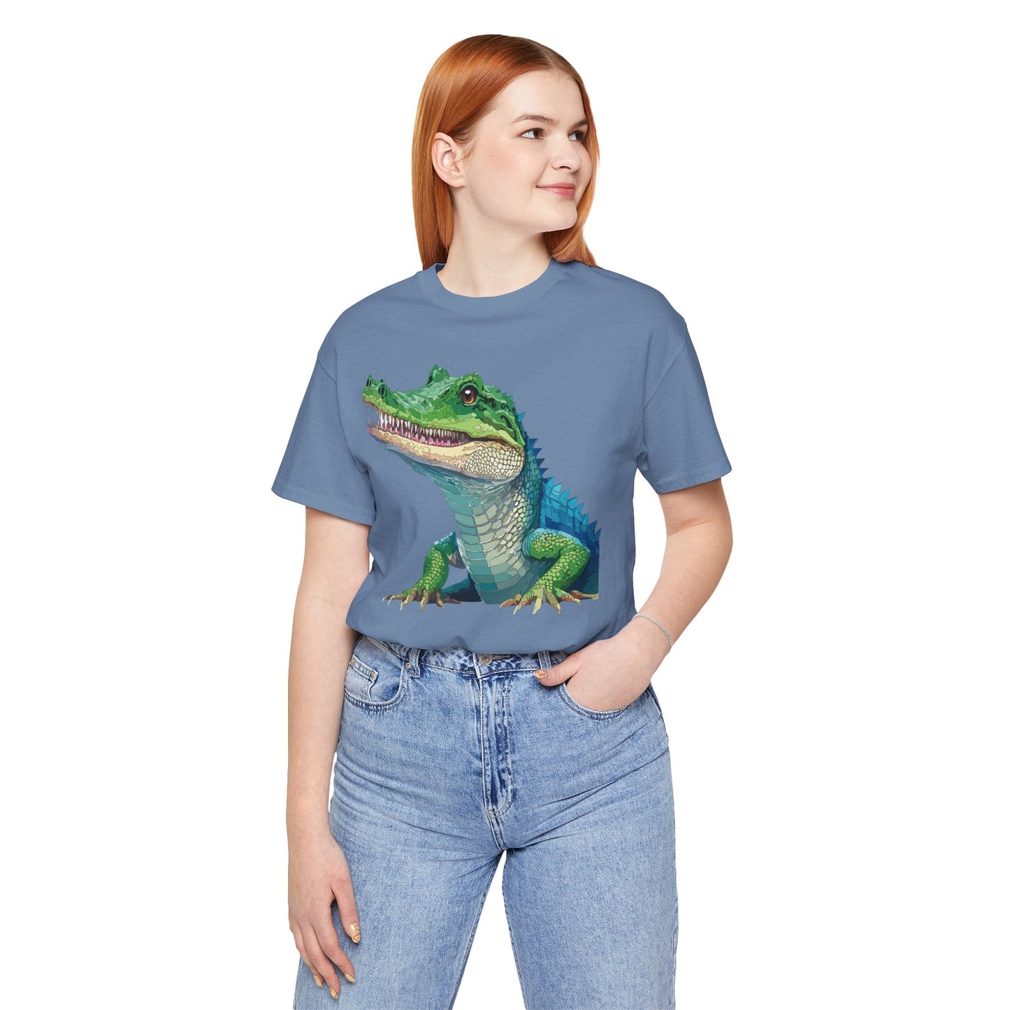 Unisex Animal Shirt With Art Design Wildlife Tee Shirt For Everyday Wear And Comfort