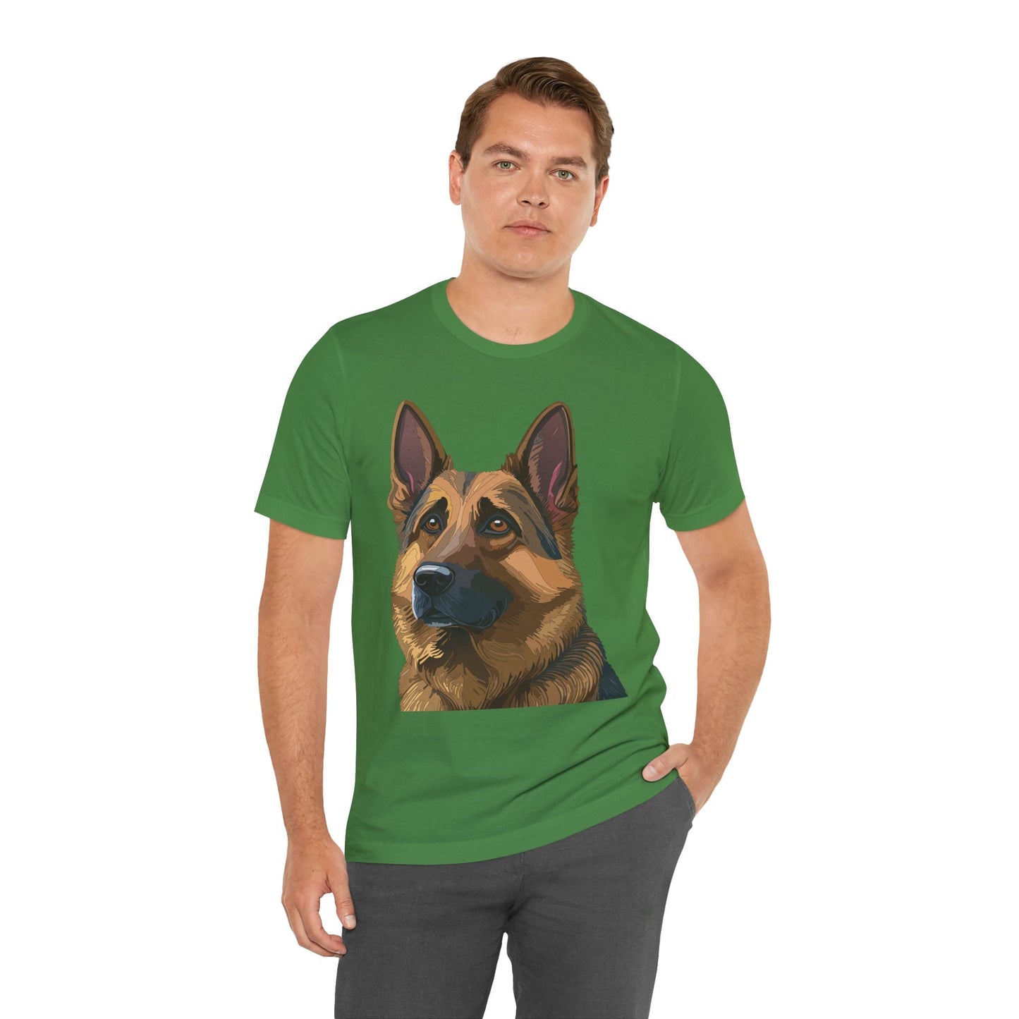 Unisex Animal Shirt With Art Design Tee Wild Animals Print Short Sleeve Comfort Tee