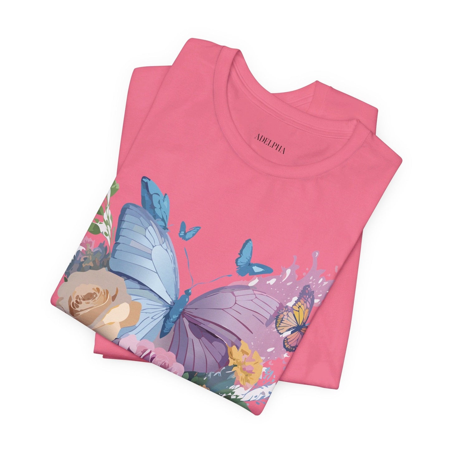 Butterfly Graphic Tee Unisex Jersey Short Sleeve Shirt Adelpha Art Design