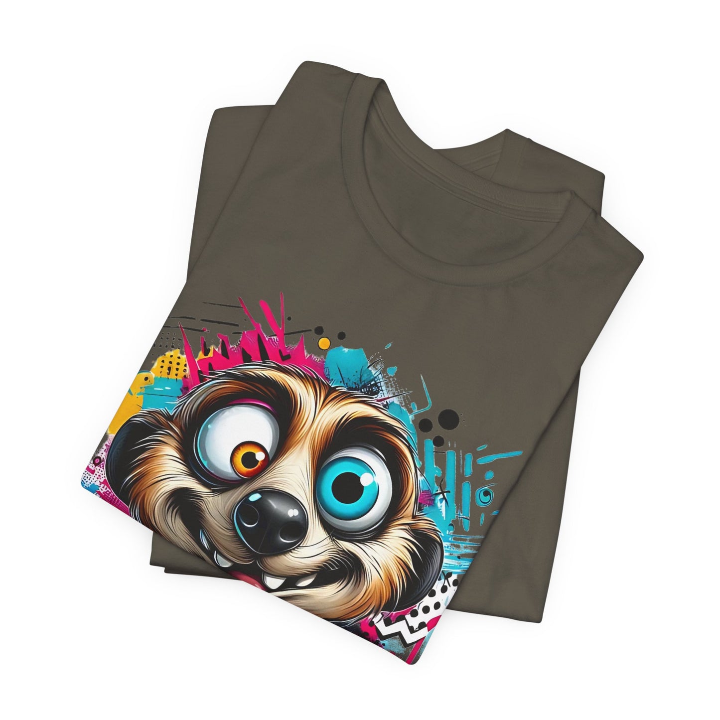 Squirrel Shirt, Funny Squirrel Tee Shirt, Funny Animal T-Shirt, Cartoon Top, Animal Tees, Art Design T-Shirt, Graphic Tee