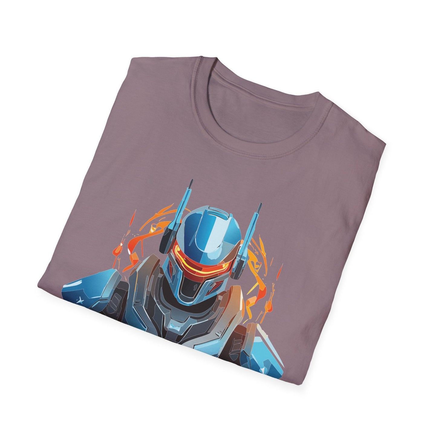 Cyborg Tee Robot Shirt Terminator Design Unisex Gildan Softstyle 64000 100 Percent Ring Spun Cotton