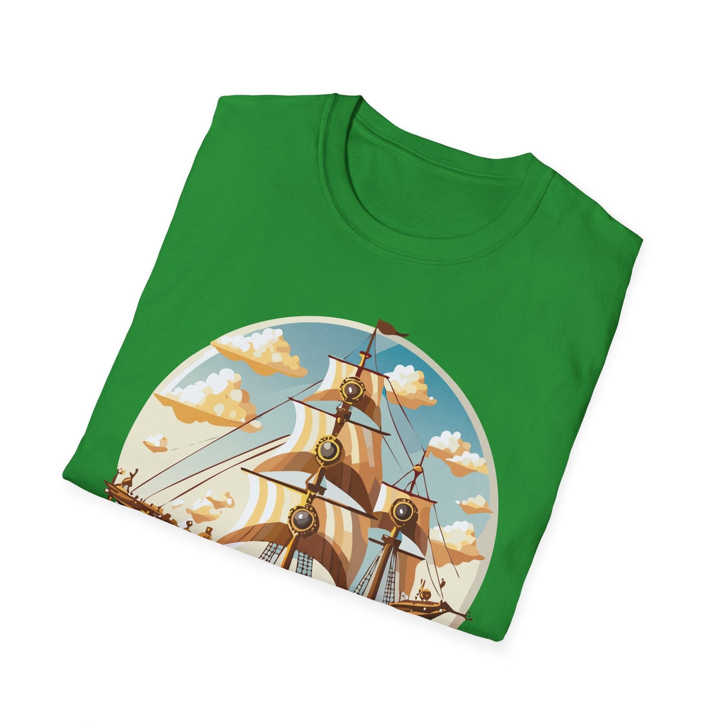 Ship T Shirt Frigate T Shirt Vessel Tee Gildan Softstyle 64000 Unisex Cotton Comfort