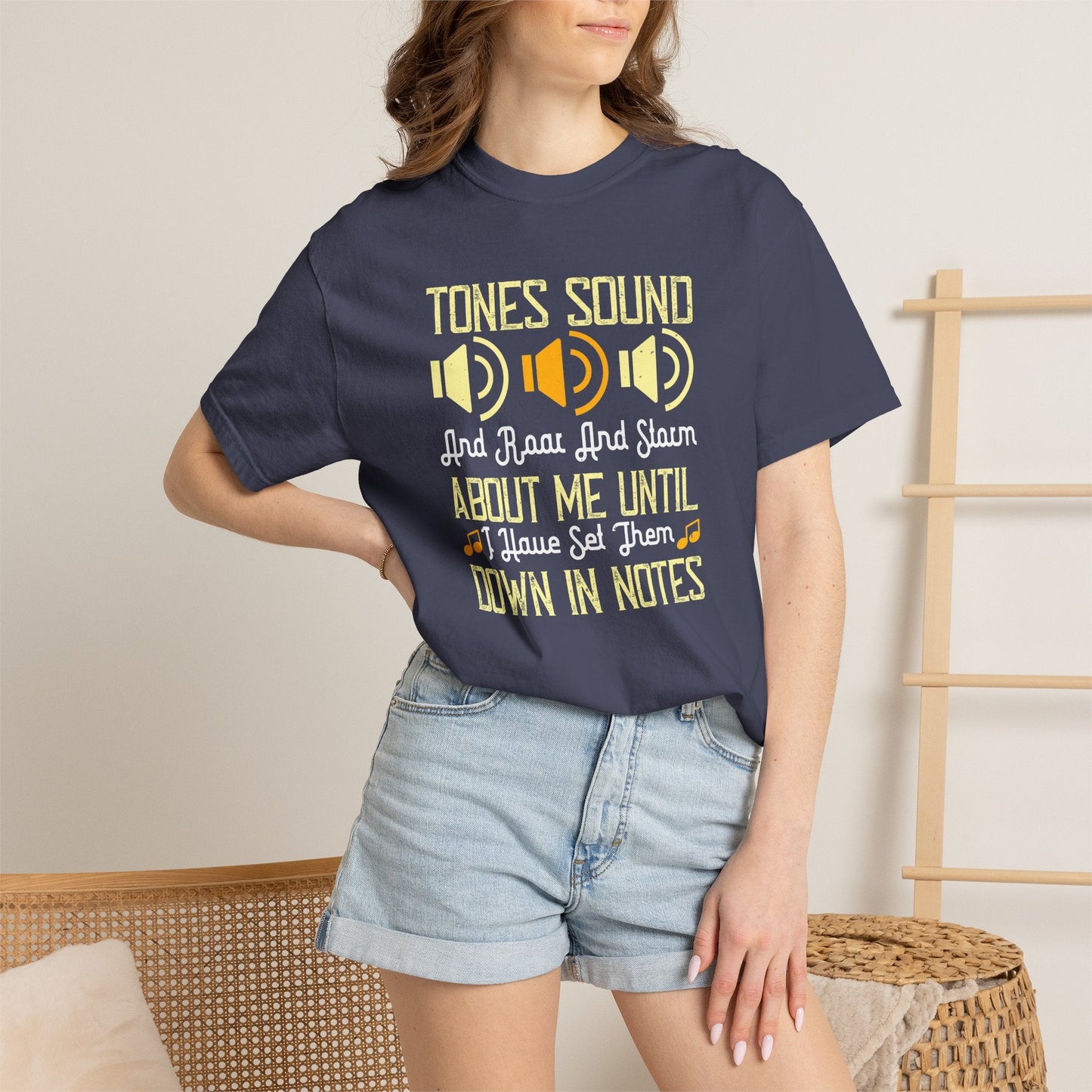 Music Graphic Design Unisex Cotton T-shirt m47