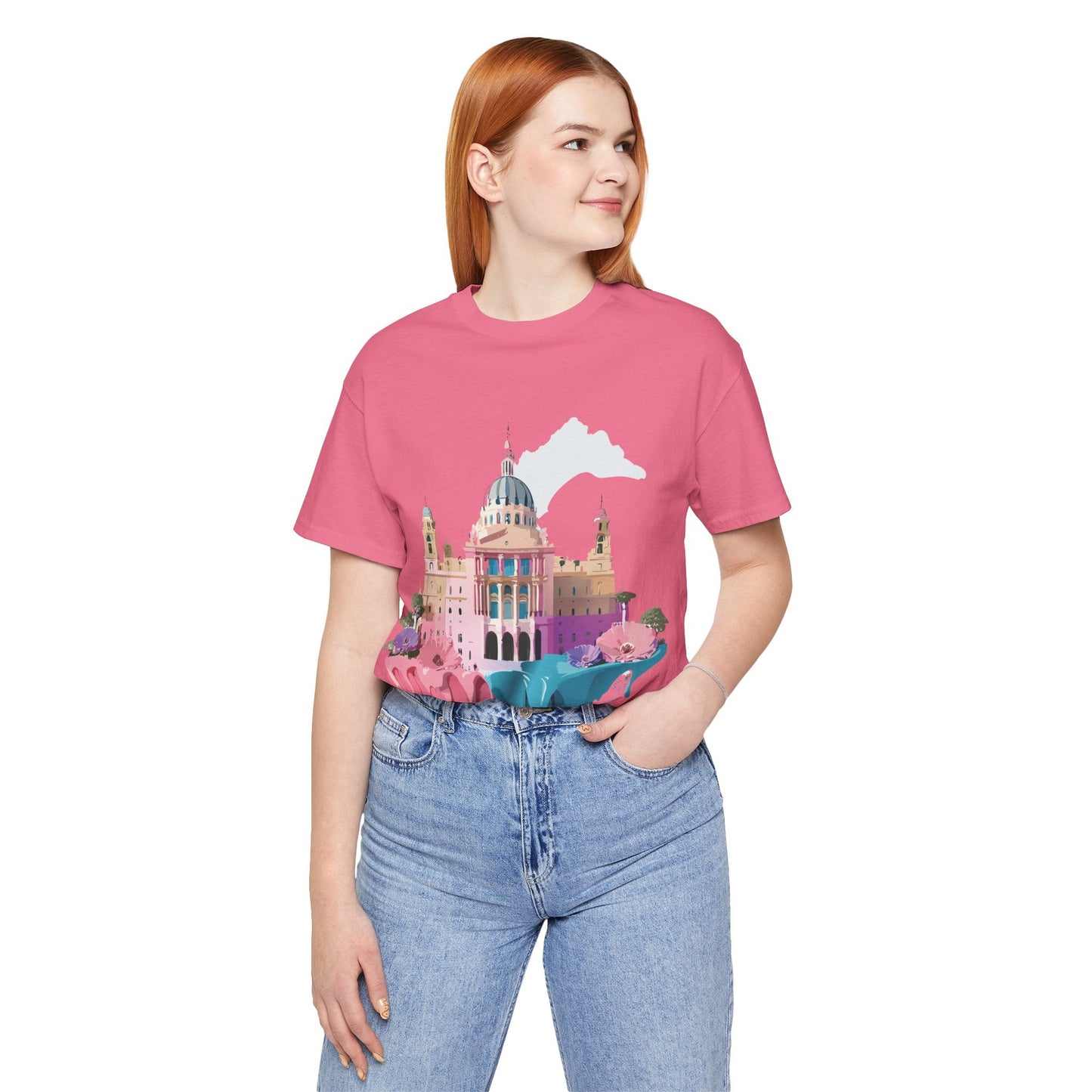 Madrid Tourist Shirt Graphic Tee Unisex Vintage Inspired Adelpha Art Design Tee Collection
