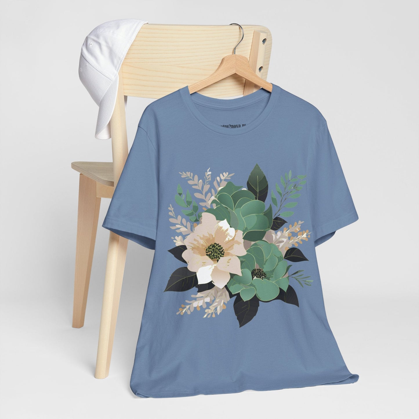 Flowers Shirt Floral Shirt Unisex Jersey Short Sleeve Tee From Flowers Collection Retro2Nova