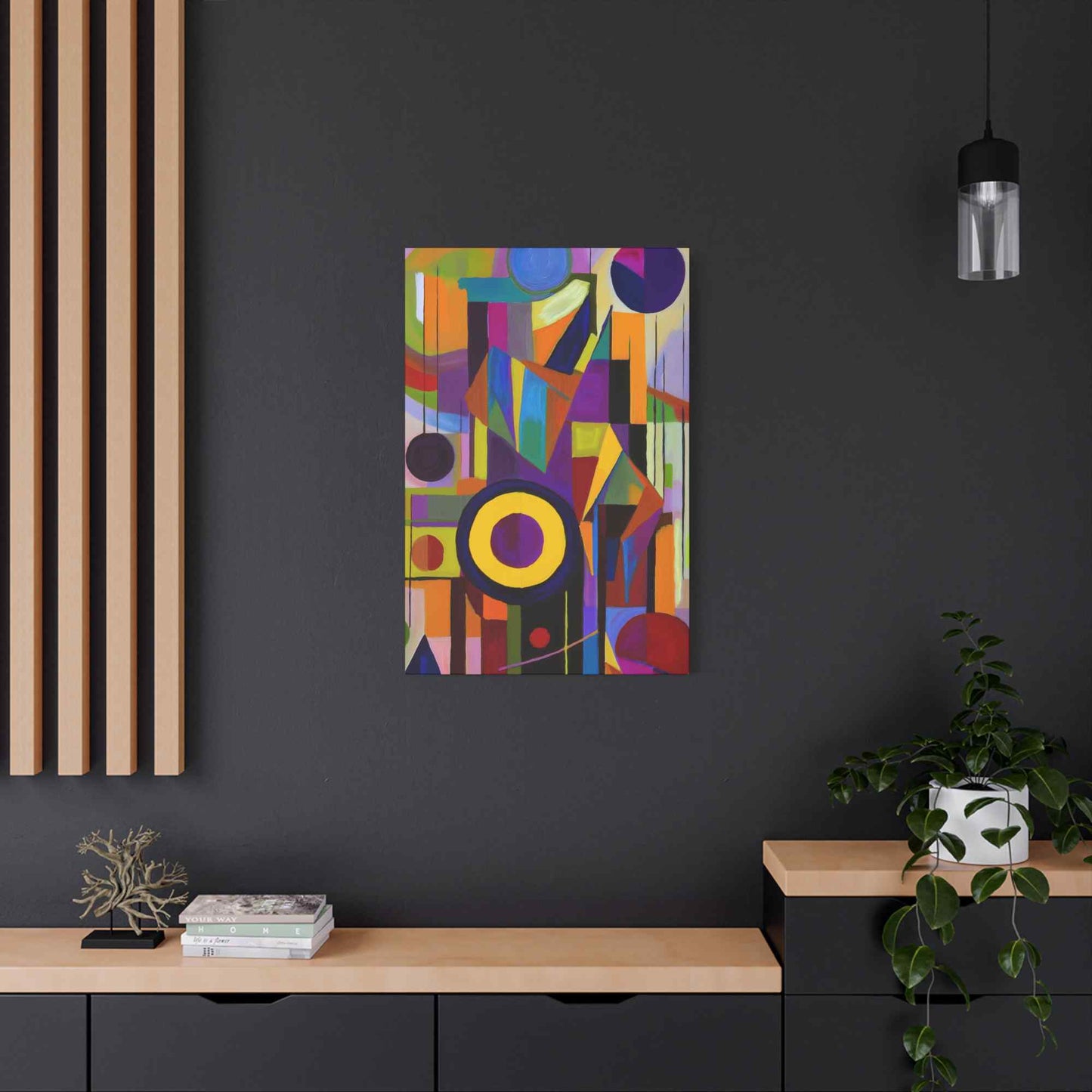 Abstract Painting Print Canvas 20x24,20x30,24x30, 24x32,24x36,30x40, 32x48,36x48,40x60 Pine-Wood Inner Frame ABS-2