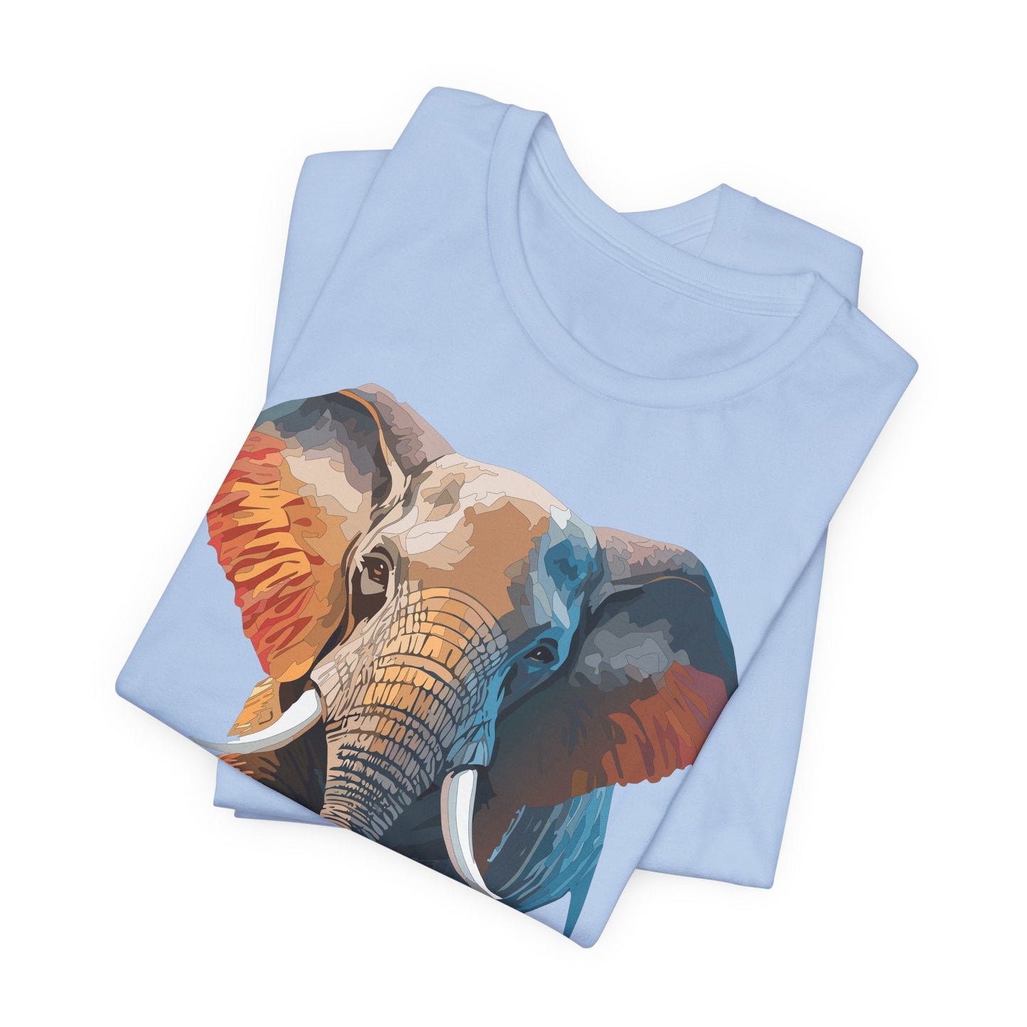 Unisex Animal Shirt With Animals Art Design Graphic Tee Short Sleeve Wild Animals