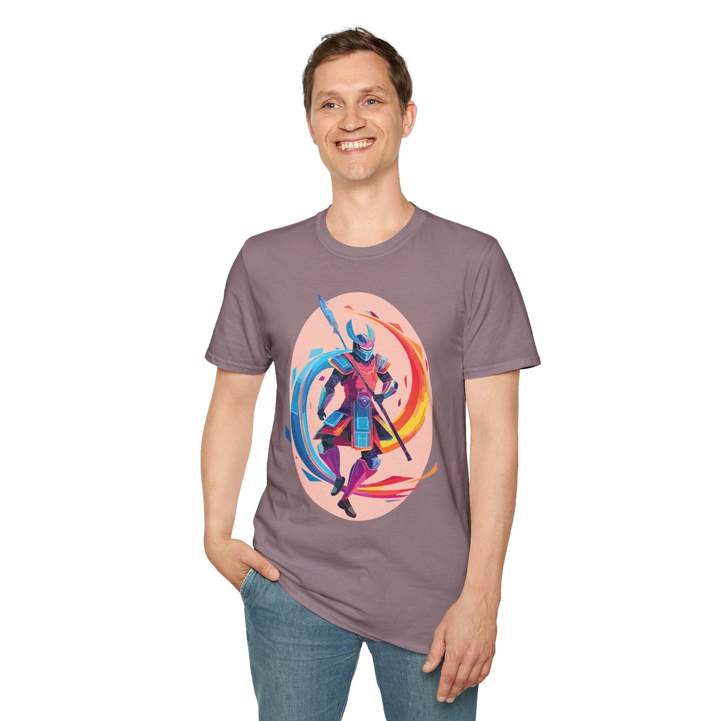 Samurai Shirt Unisex Softstyle T Shirt 64000 Cotton Breathable Everyday Comfort Fit