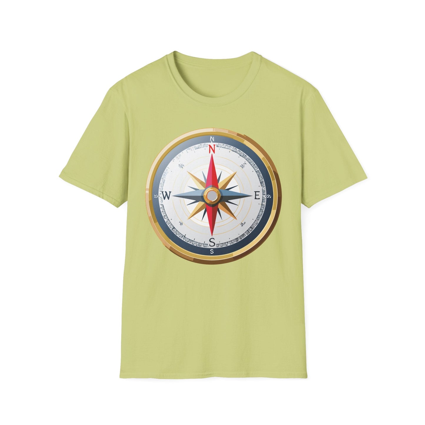 Compass Navigator Graphic Tee Unisex 100 Cotton 22