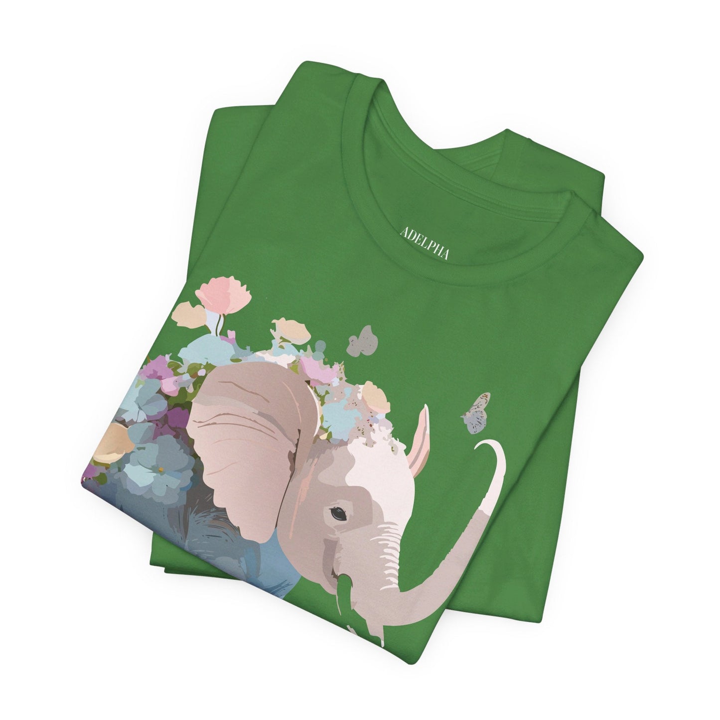 Elephant Graphic Tee Unisex Vintage Inspired Artwork Premium Adelpha Jersey Short Sleeve