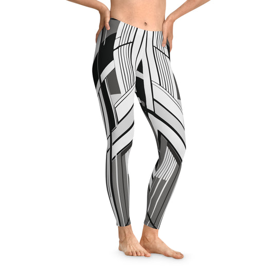 Abstract Leggings