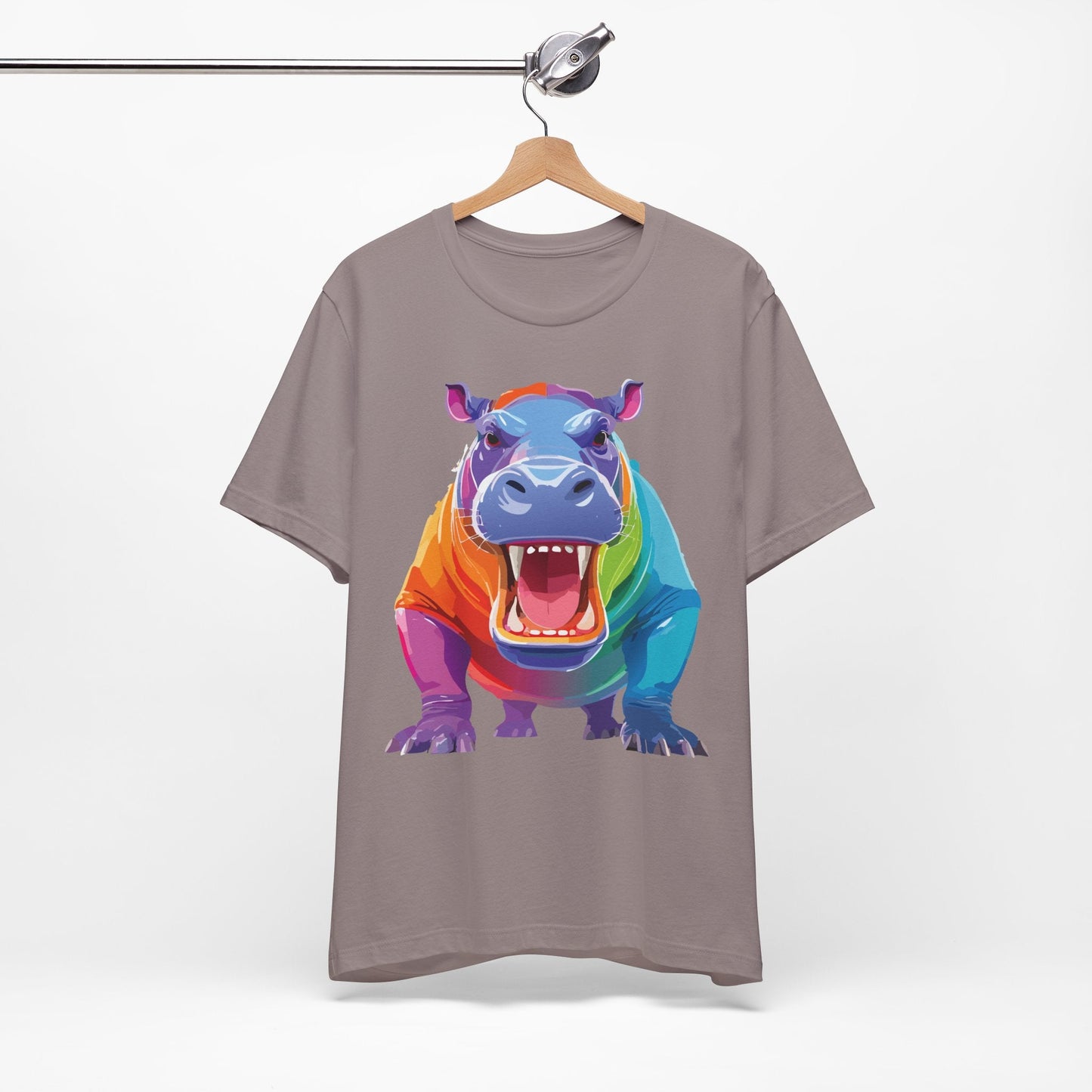 Unisex Animal Tee Shirt With Art Design Wild Animals Graphic Tee For Men Women All Sizes
