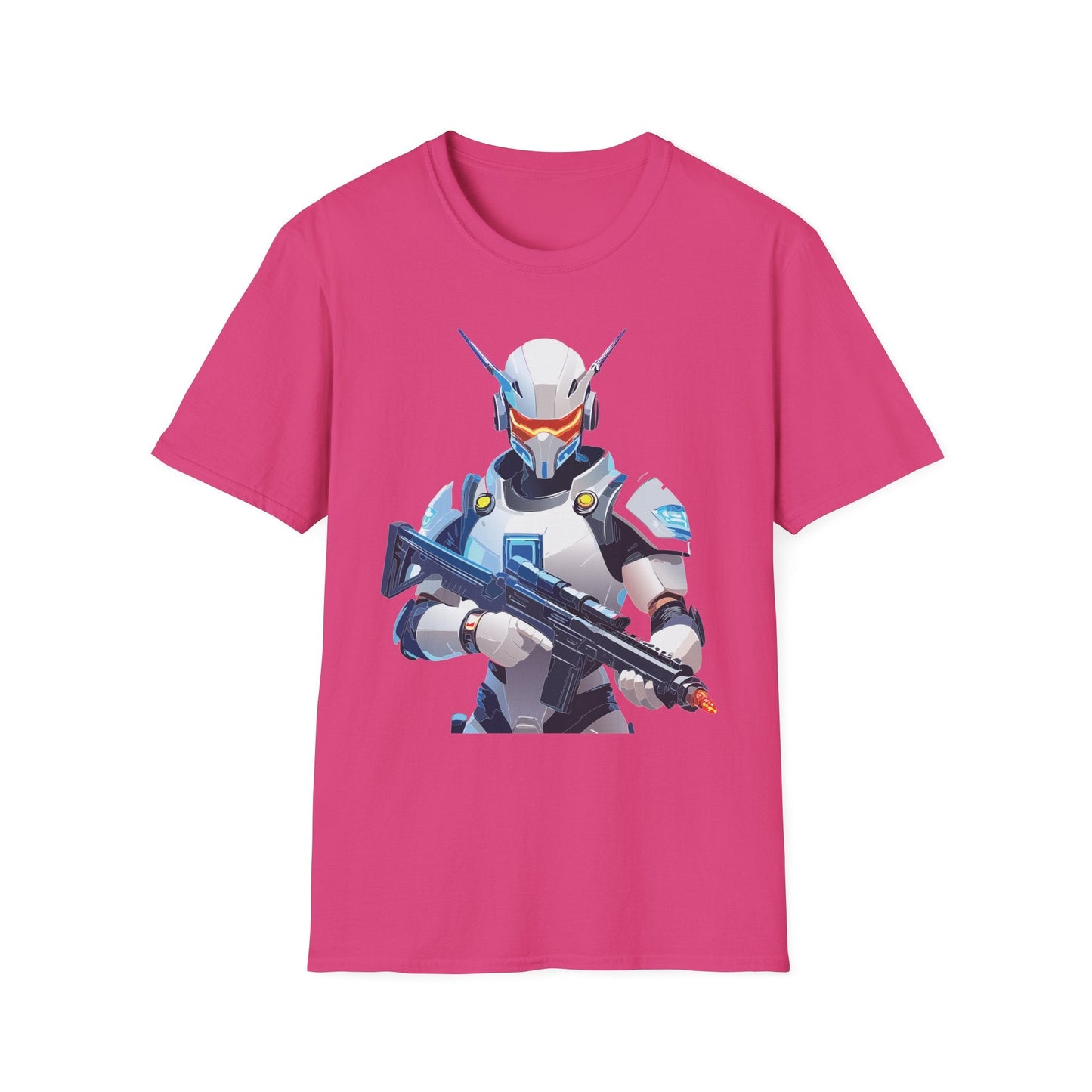 Robocop Shirt Unisex T Shirt With Robocop Artwork Gildan Softstyle 64000 Cotton Tee