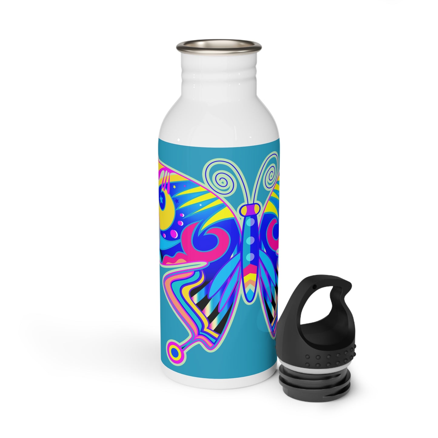 Bouteille d'eau Tumbler avec des motifs artistiques 